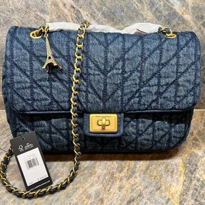 Karl Lagerfeld Denim Crossbody shoulder bag NWT